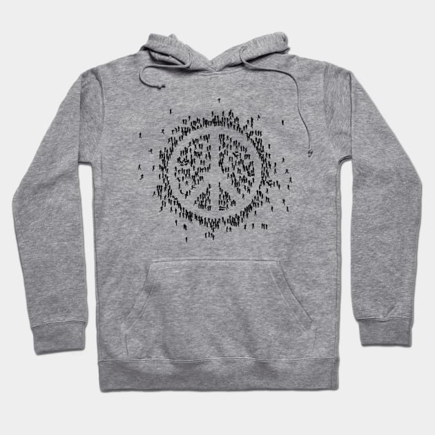 All We Are Saying... Is Give Peace A Chance Hoodie by zomboy